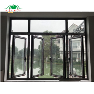 CỬA SỔ NHÔM XINGFA 4 CÁNH MỞ QUAY